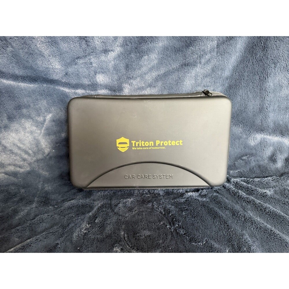 Triton Protect Car Care System Cleaning Kit w/ Case New Sealed Interior Exterior